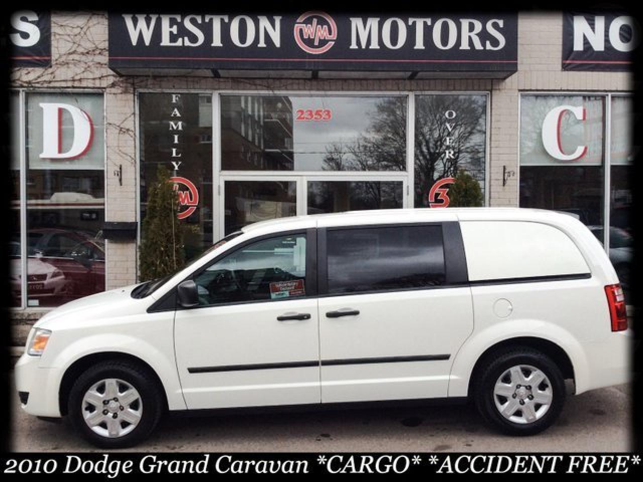2010 Dodge Grand Caravan CARGO* A/C* ACC FREE* FULLY LOADED