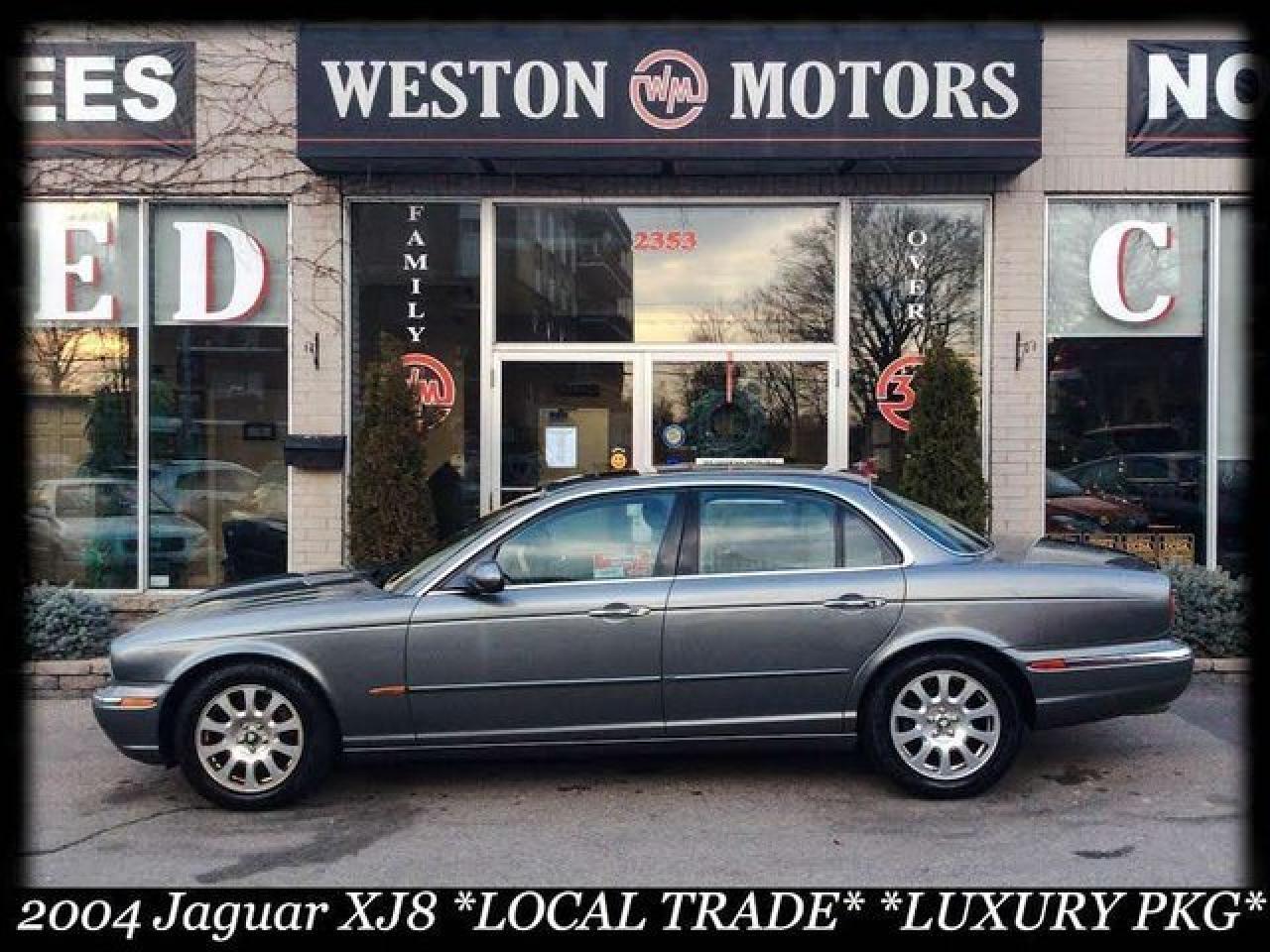 Used 2004 Jaguar XJ AS IS* LOCAL TRADE* LUXURY PACKAGE* 1 OWNER for sale in Toronto, ON