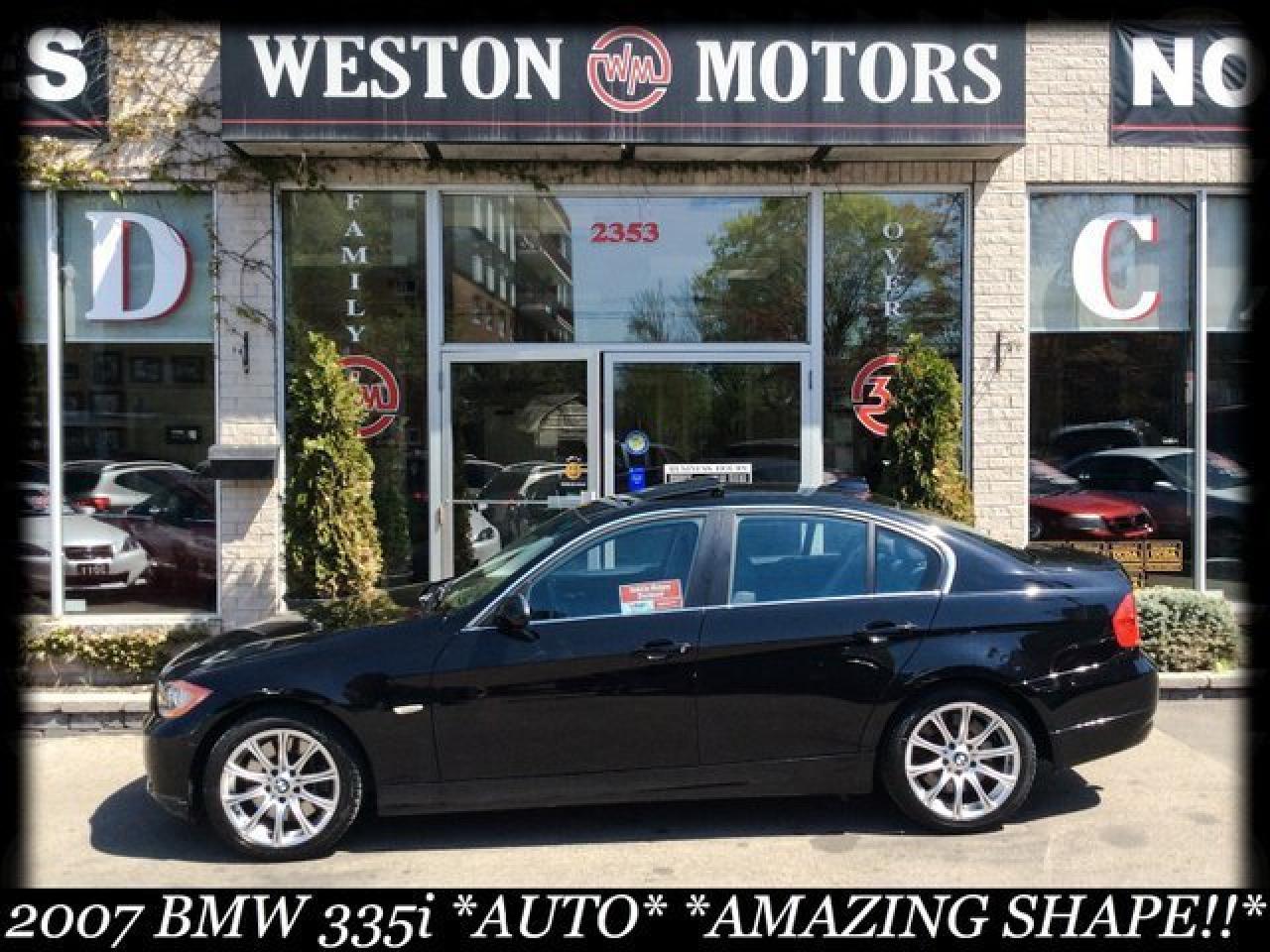2007 BMW 335i AUTO* SUNROOF* LEATHER* ACC FREE