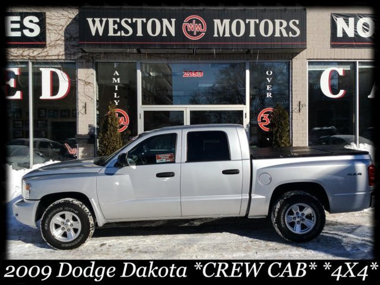 2009 Dodge Dakota SXT* CREW CAB* 4X4* FULLY LOADED