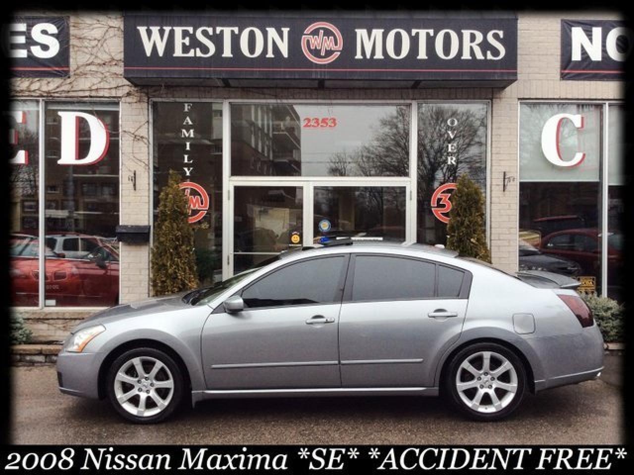 2008 Nissan Maxima SE* ACC FREE* LEATHER* SUNROOF