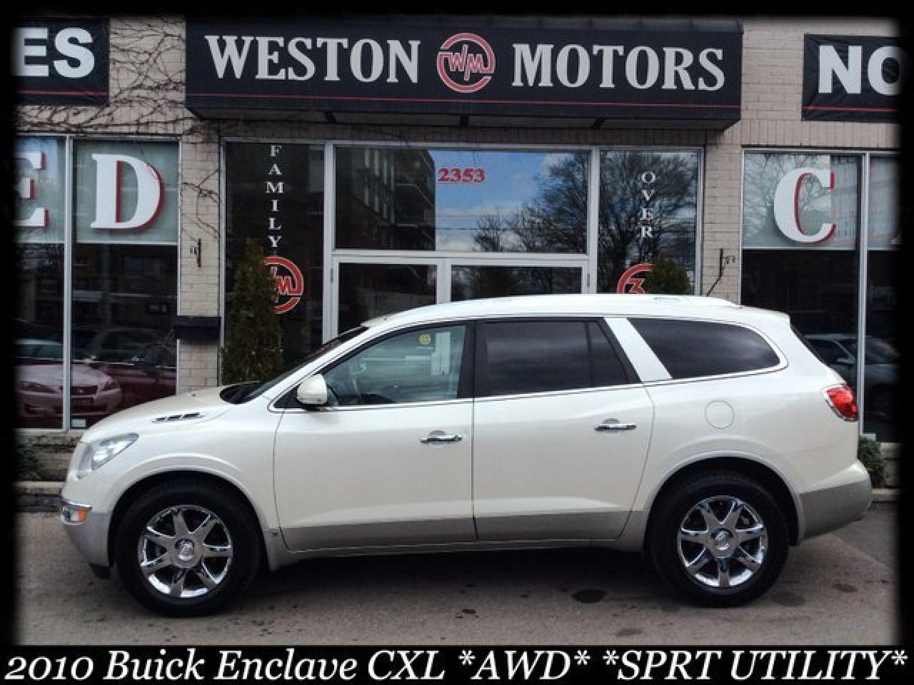 Used 2010 Buick Enclave CXL* AWD* SPORT* DVD* FULLY LOADED for sale in Toronto, ON