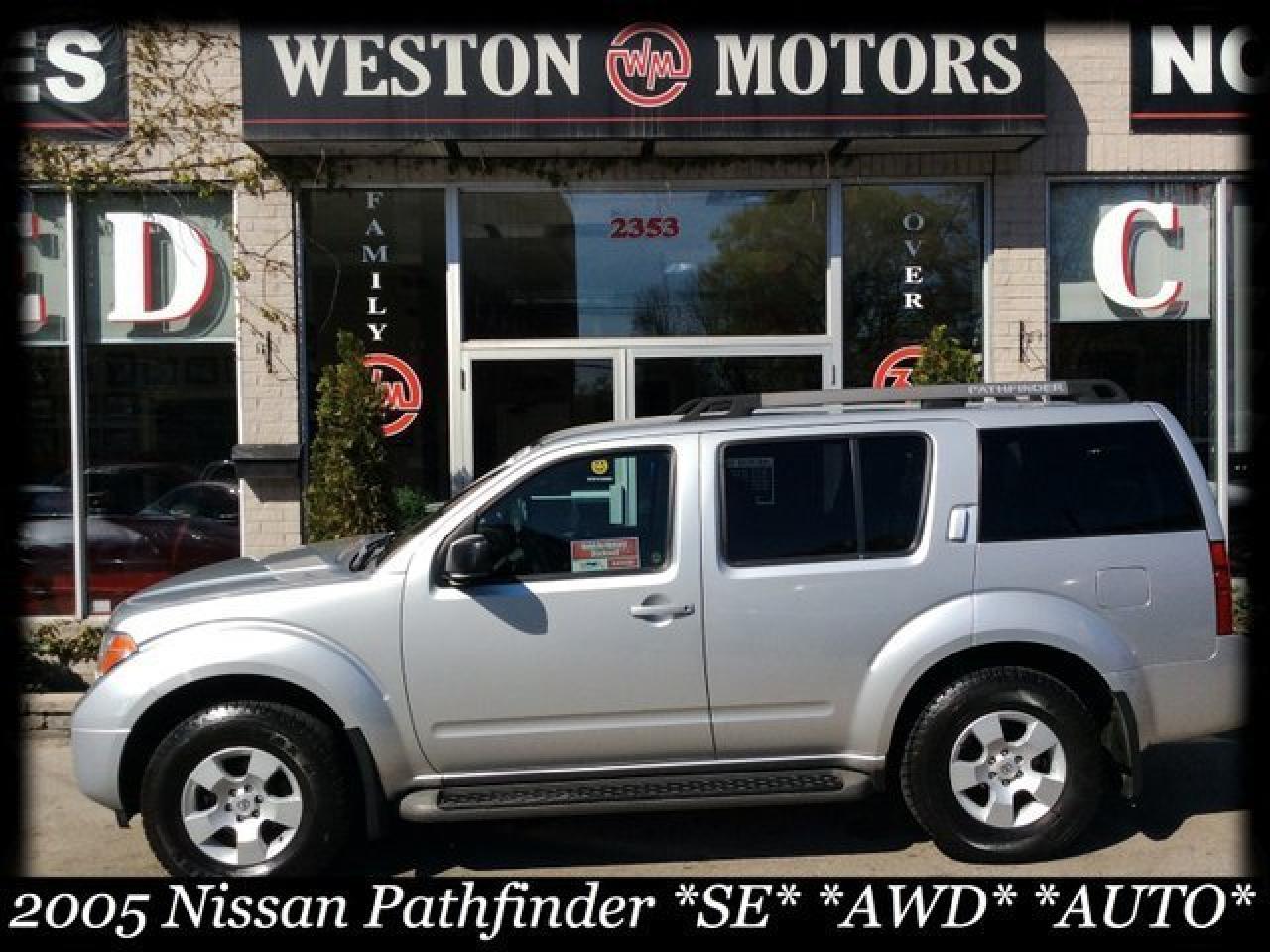 Used 2005 Nissan Pathfinder AWD* AUTO* 7 PASS* ALLOYS* AMAZING SHAPE for sale in Toronto, ON