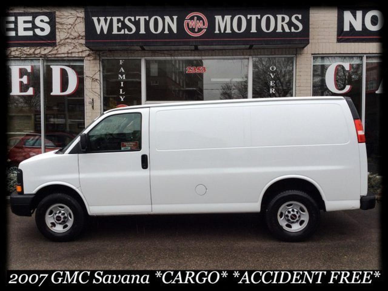 Used 2007 GMC Savana CARGO* ACC FREE* READY FOR WORK for sale in Toronto, ON
