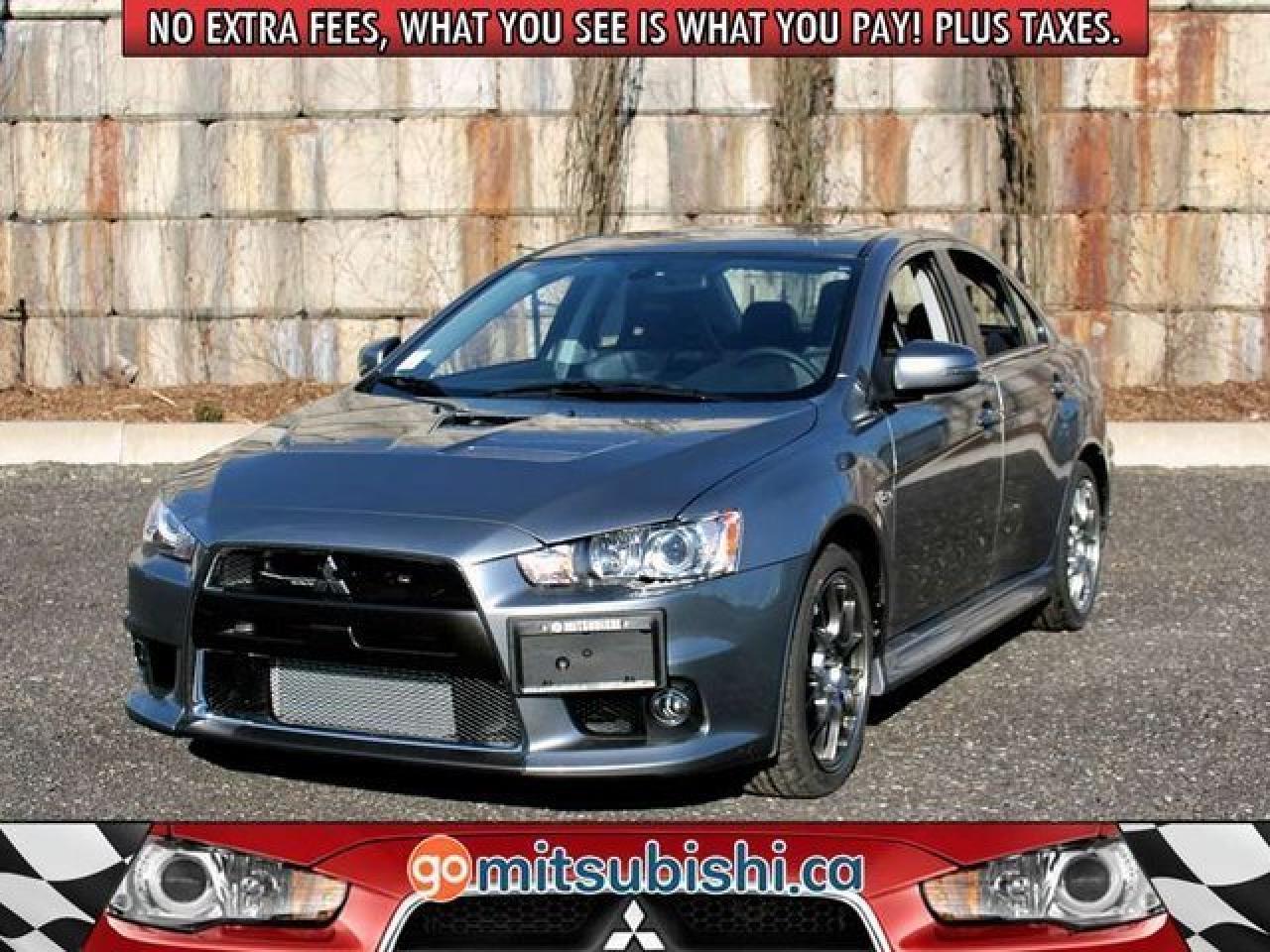 New 2015 Mitsubishi Lancer Evolution MR for sale in Carleton Place, ON