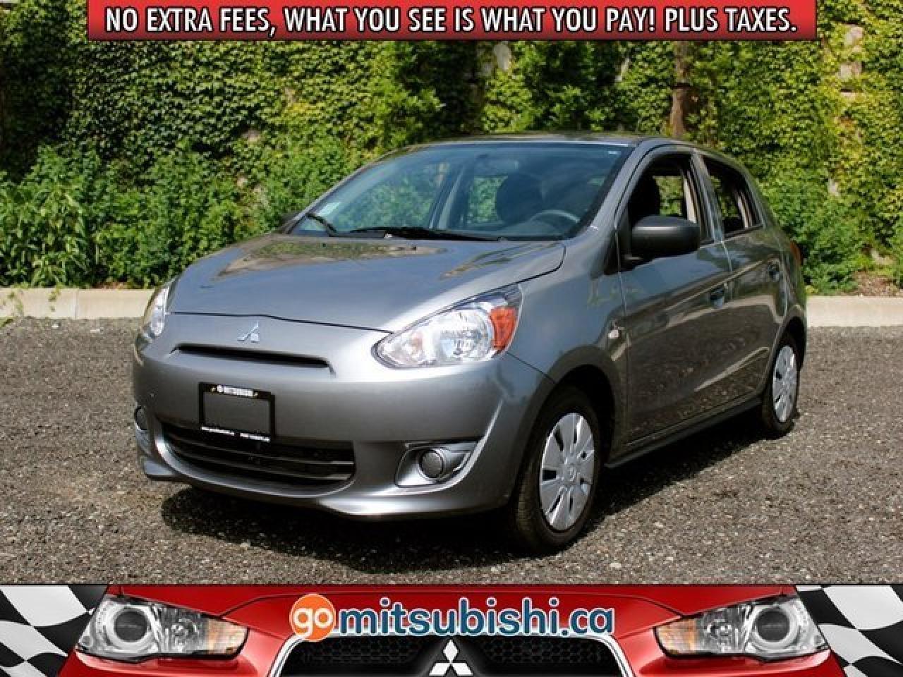 New 2015 Mitsubishi Mirage ES for sale in Carleton Place, ON
