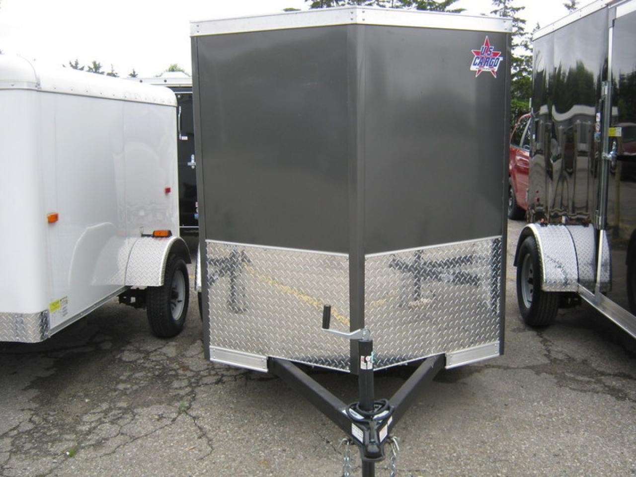 Used 2016 US Cargo Utility Trailer Enclosed 5 x 8 Utility Trailer Rear Door for sale in Georgetown, ON
