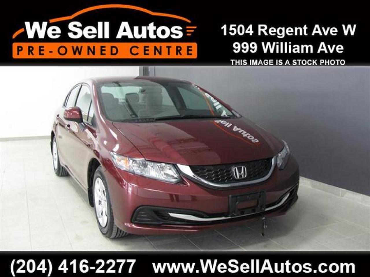 Used 2013 Honda Civic  for sale in Winnipeg, MB