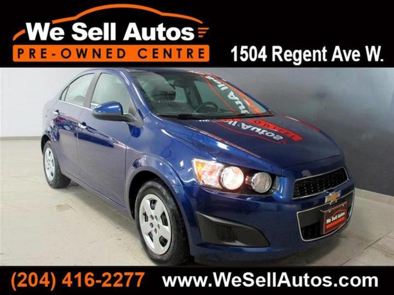 Used 2013 Chevrolet Sonic  for sale in Winnipeg, MB