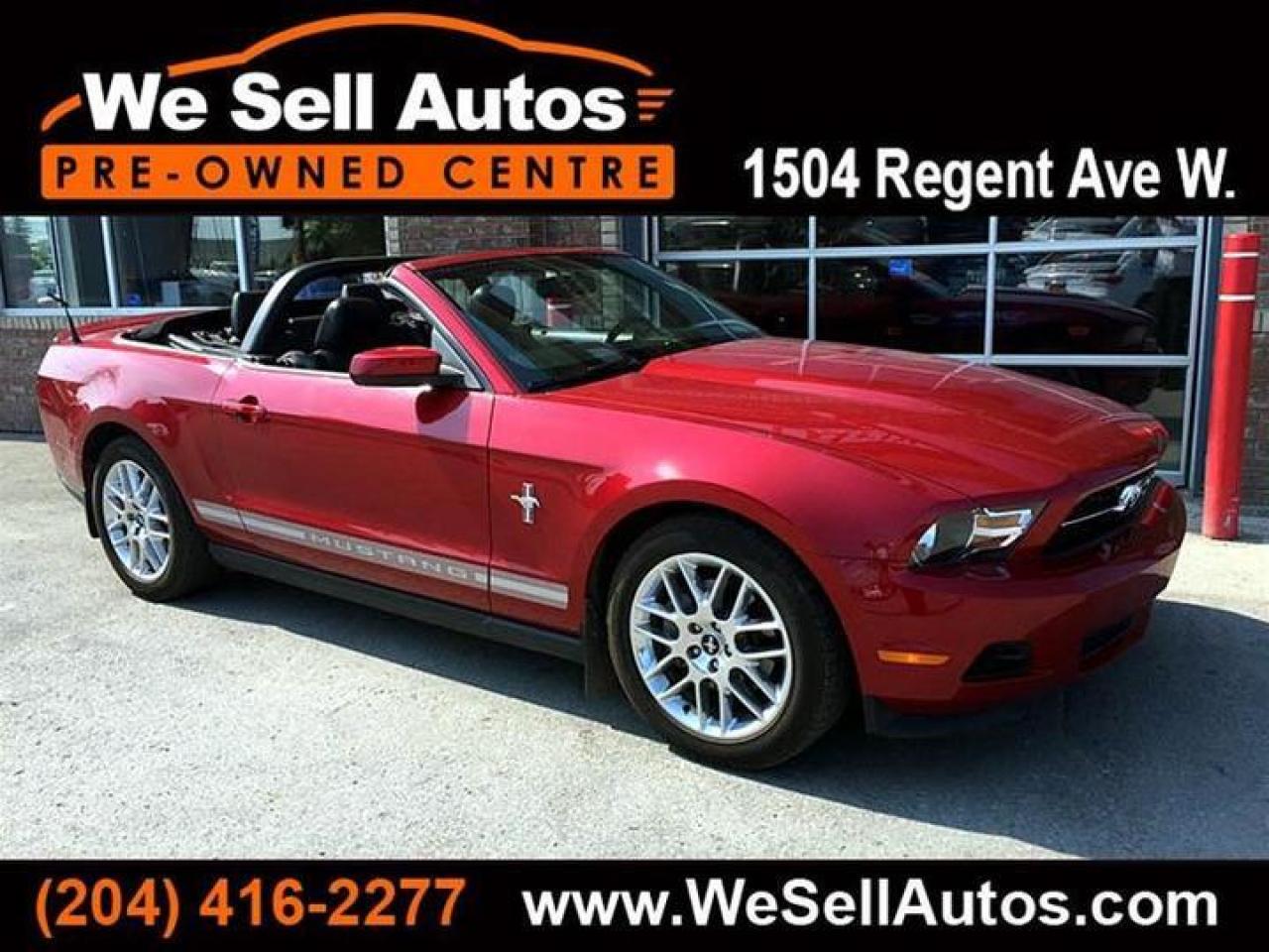 Used 2012 Ford Mustang  for sale in Winnipeg, MB