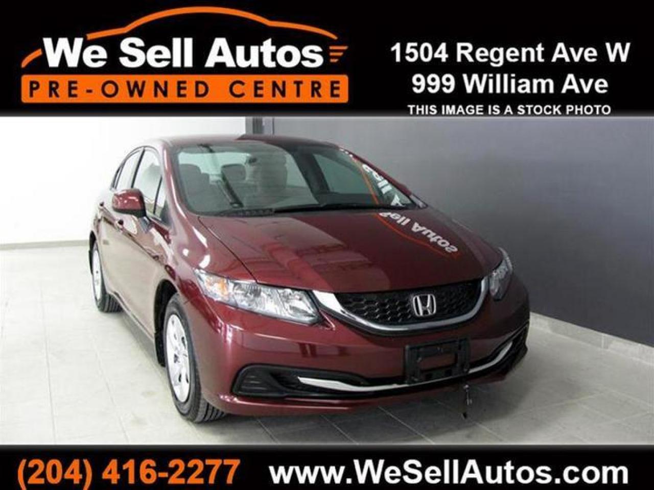 Used 2013 Honda Civic  for sale in Winnipeg, MB