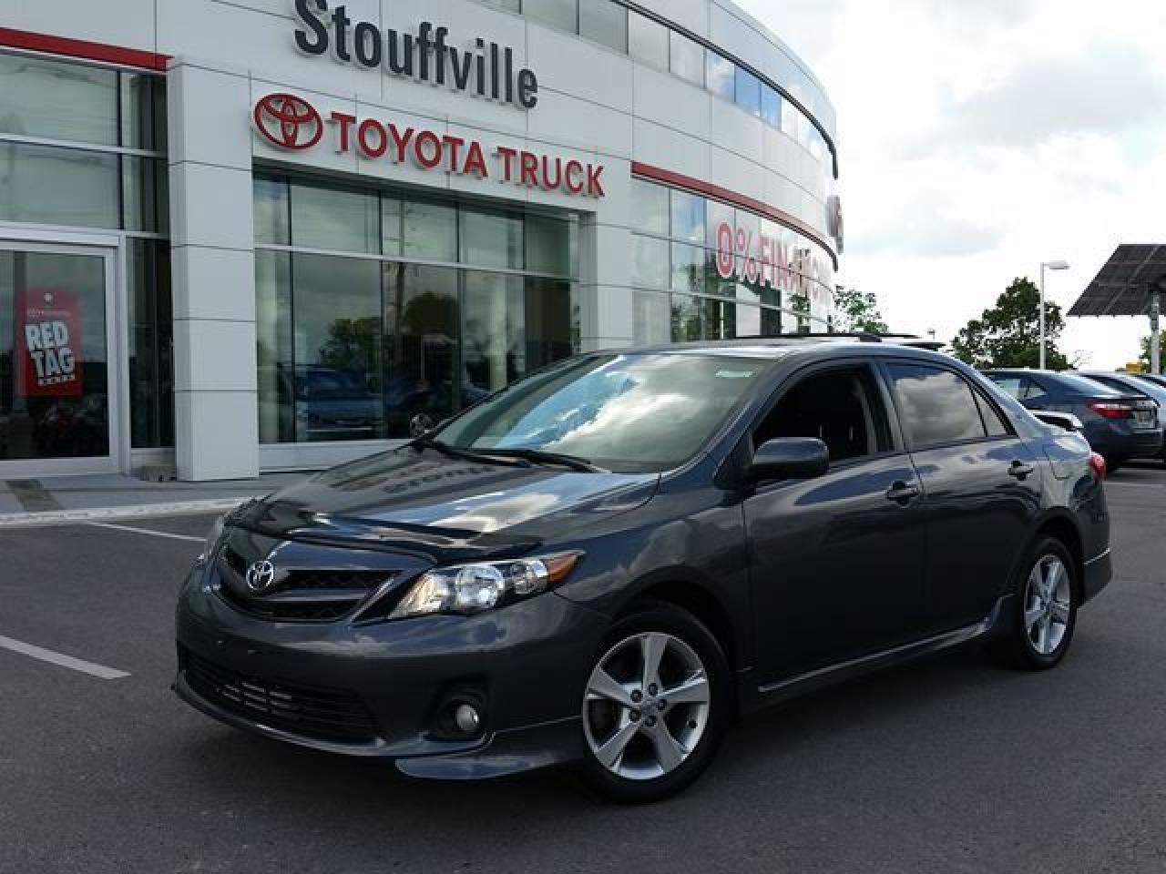 Used 2013 Toyota Corolla **FURTHER REDUCED FOR FINAL CLEARANCE** S PACKAGE - ONE-OWNER - CLICK FOR MORE DETAILS! for sale in Stouffville, ON