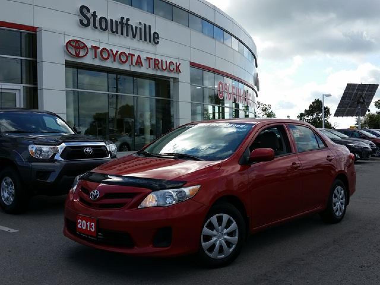 Used 2013 Toyota Corolla **FURTHER REDUCED FOR FINAL CLEARANCE** CE - ONE-OWNER - ACCIDENT-FREE - TOYOTA CERTIFIED USED VEHICLE - CLICK FOR MORE DETAILS! for sale in Stouffville, ON