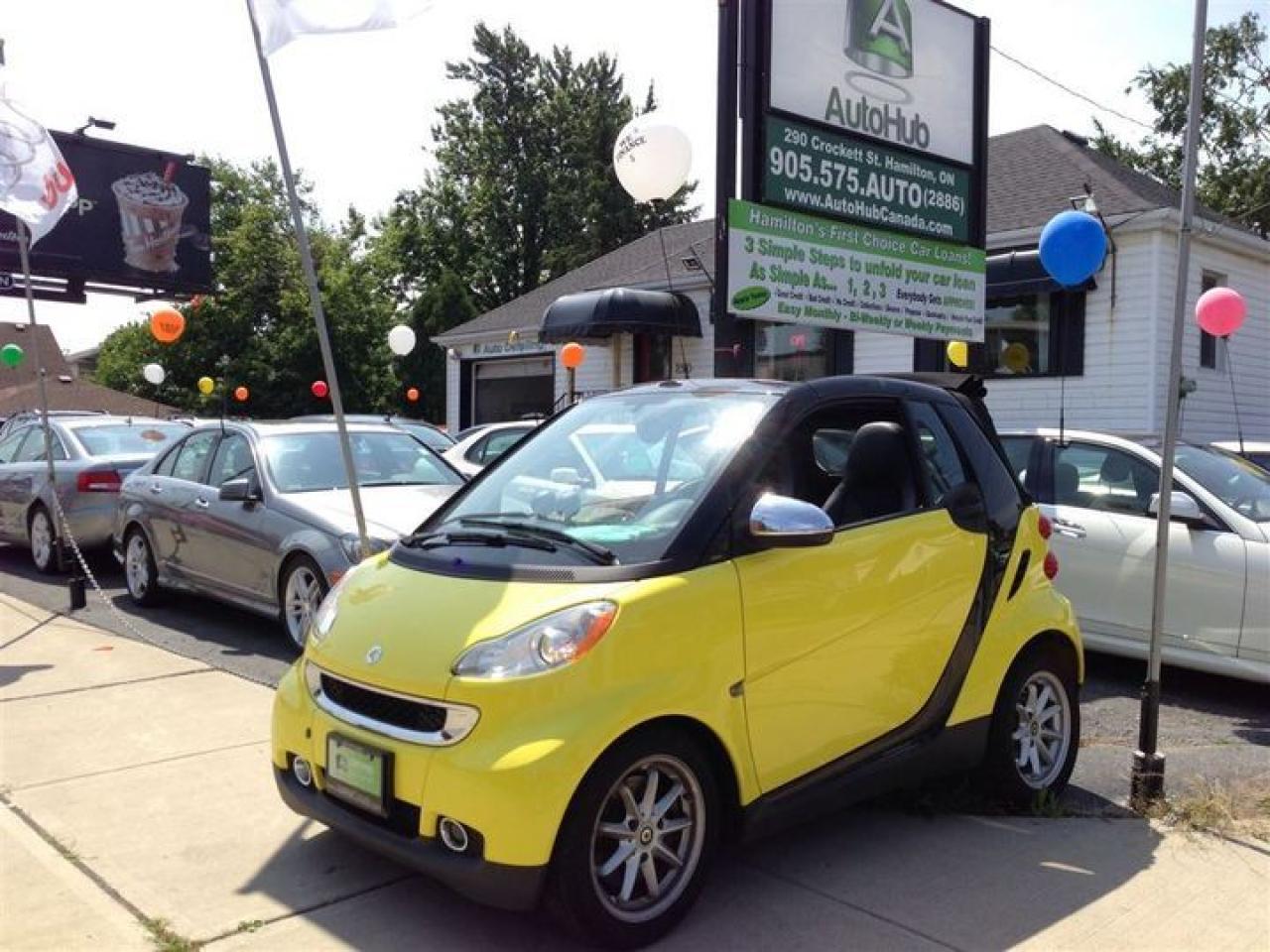Used 2008 Smart fortwo Passion-CONVERTIBLE-LEATHER for sale in Hamilton, ON