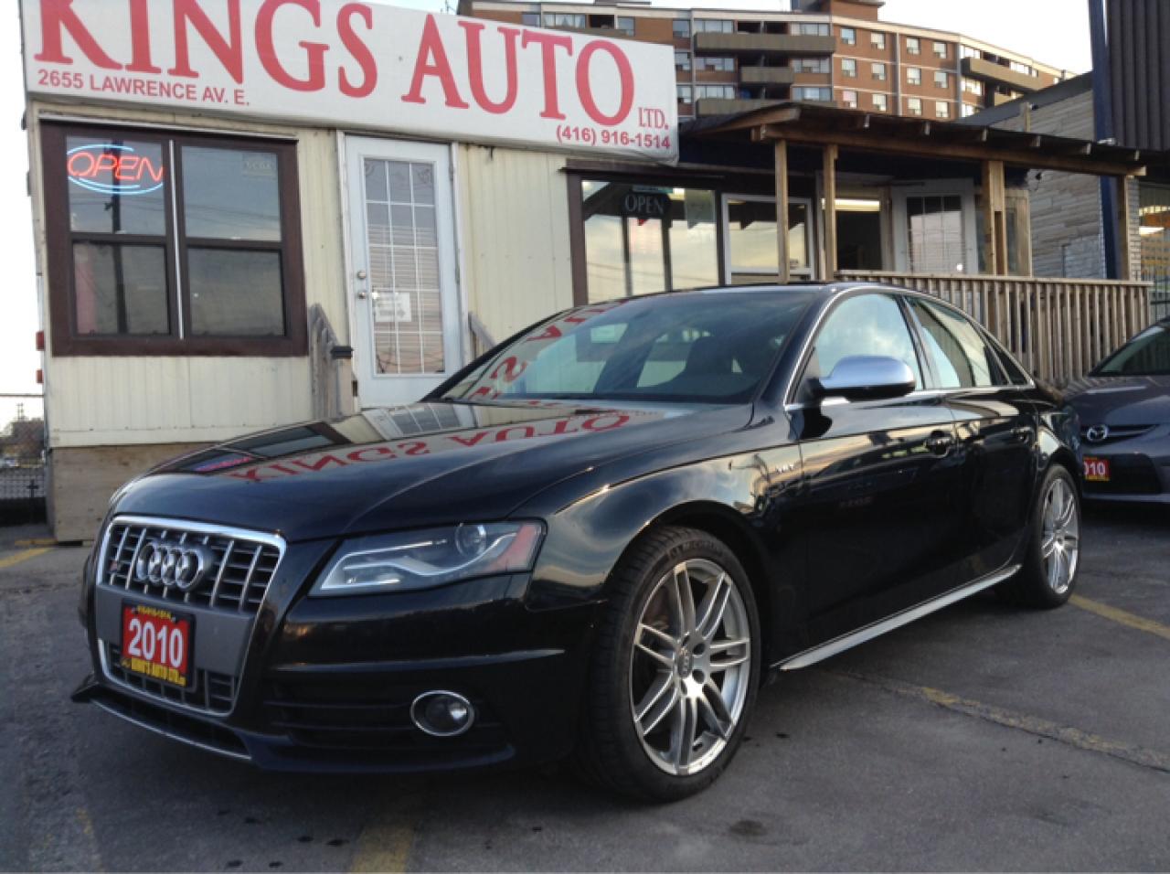 Used 2010 Audi S4 WOW! V6T Navi,rev-cam, tech pkg AWD Audi Serviced! for sale in Paris, ON