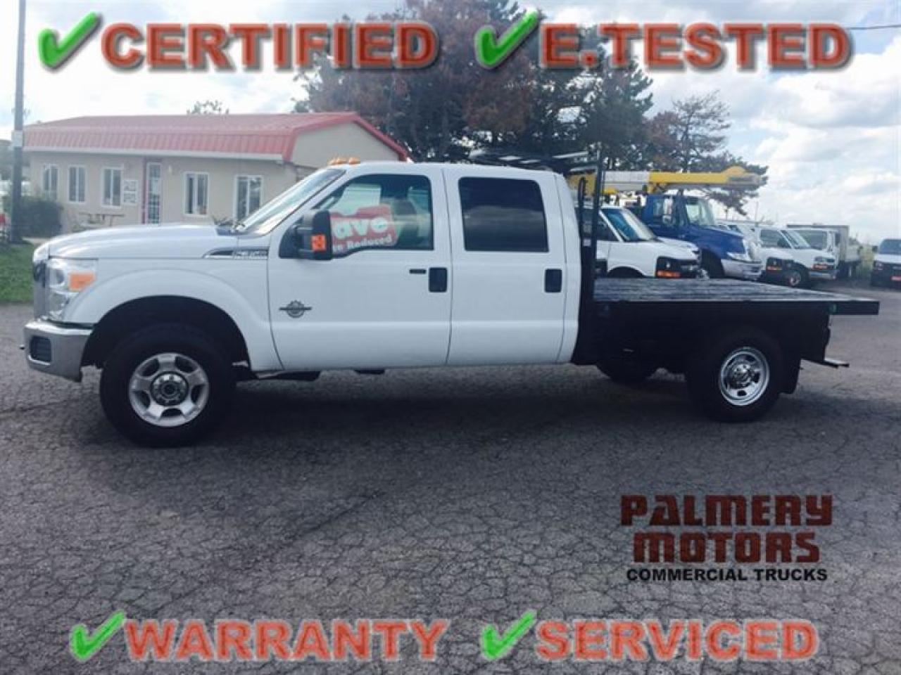 Used 2011 Ford F-350 CREW CAB FLATBED for sale in Hamilton, ON