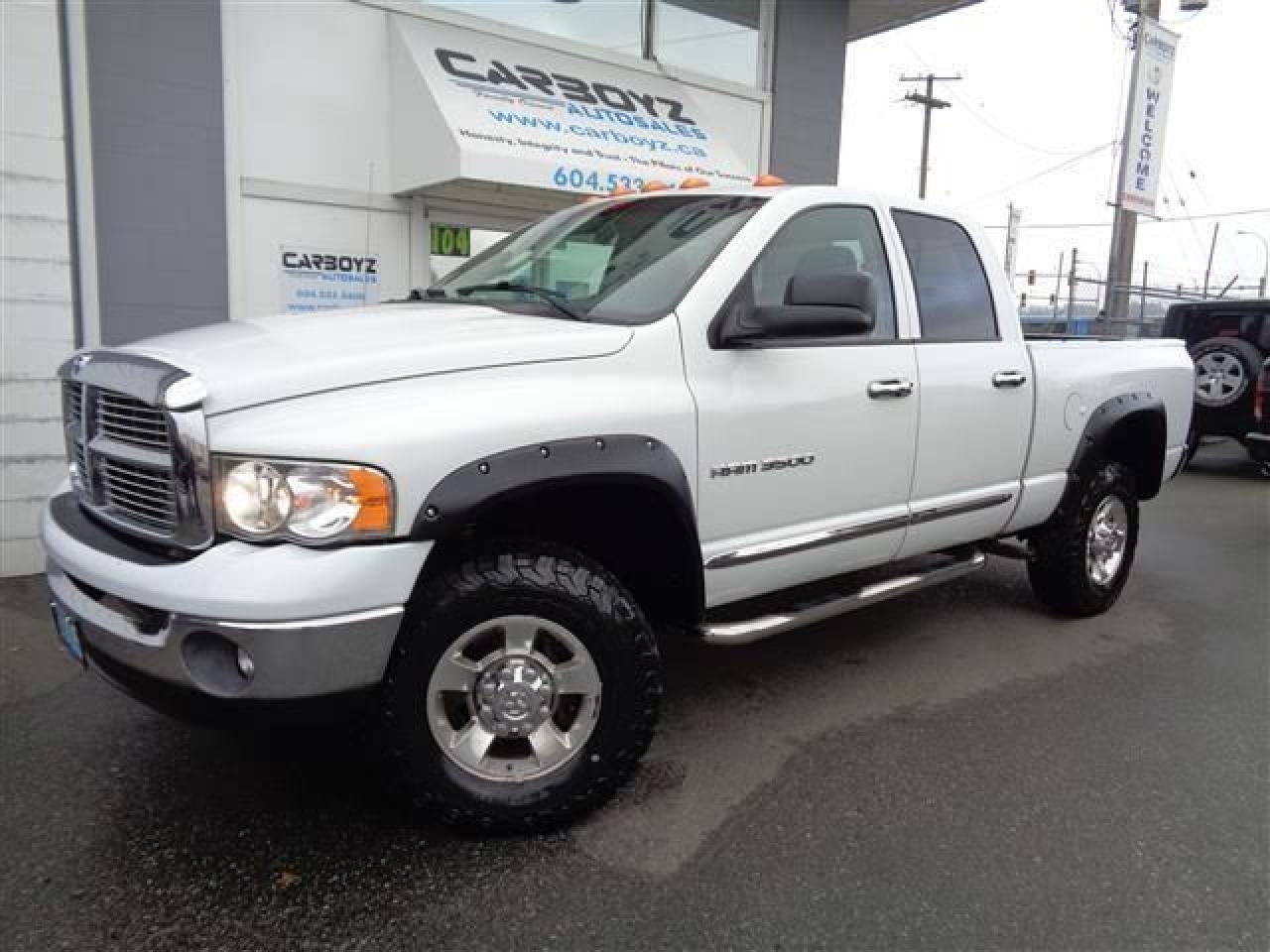 Used 2005 Dodge Ram 3500 Laramie 4x4 5.9 Diesel, Leather for sale in Langley, BC