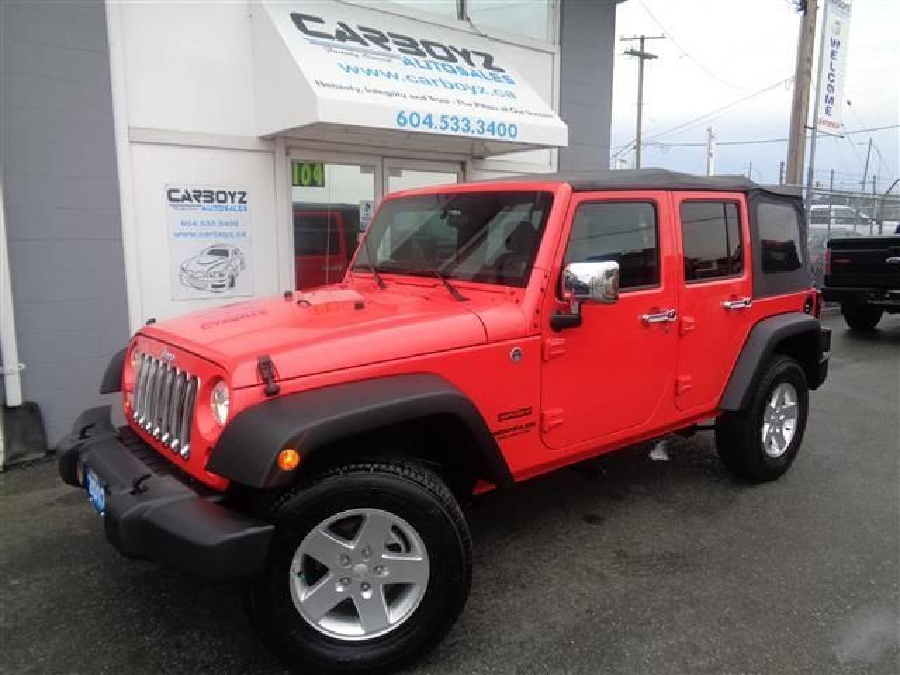 Used 2013 Jeep Wrangler Sport 4X4 for sale in Langley, BC