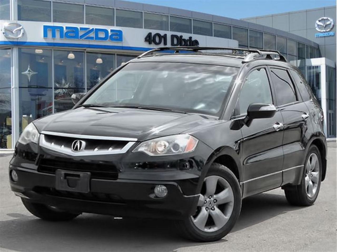Used 2007 Acura RDX Technology Pkg-ONE OWNER-DVD-NAVI-LEATHER-SUNROOF for sale in Mississauga, ON