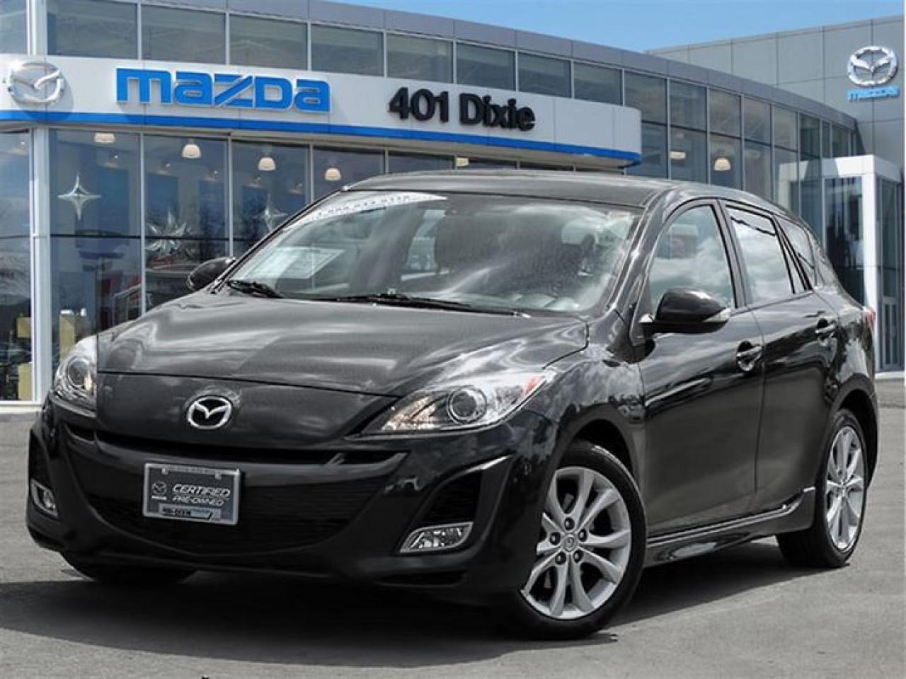 Used 2010 Mazda Mazda3 GT-E  NAVI-LEATHER-SUNROOF for sale in Mississauga, ON