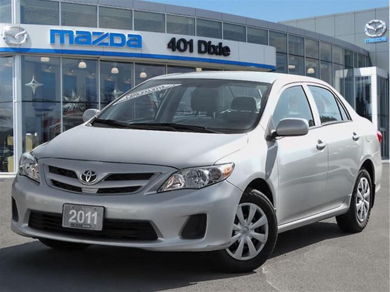 Used 2011 Toyota Corolla CE/ ONE OWNER/AUX/TRACTION CONTROL/CD MP3 for sale in Mississauga, ON