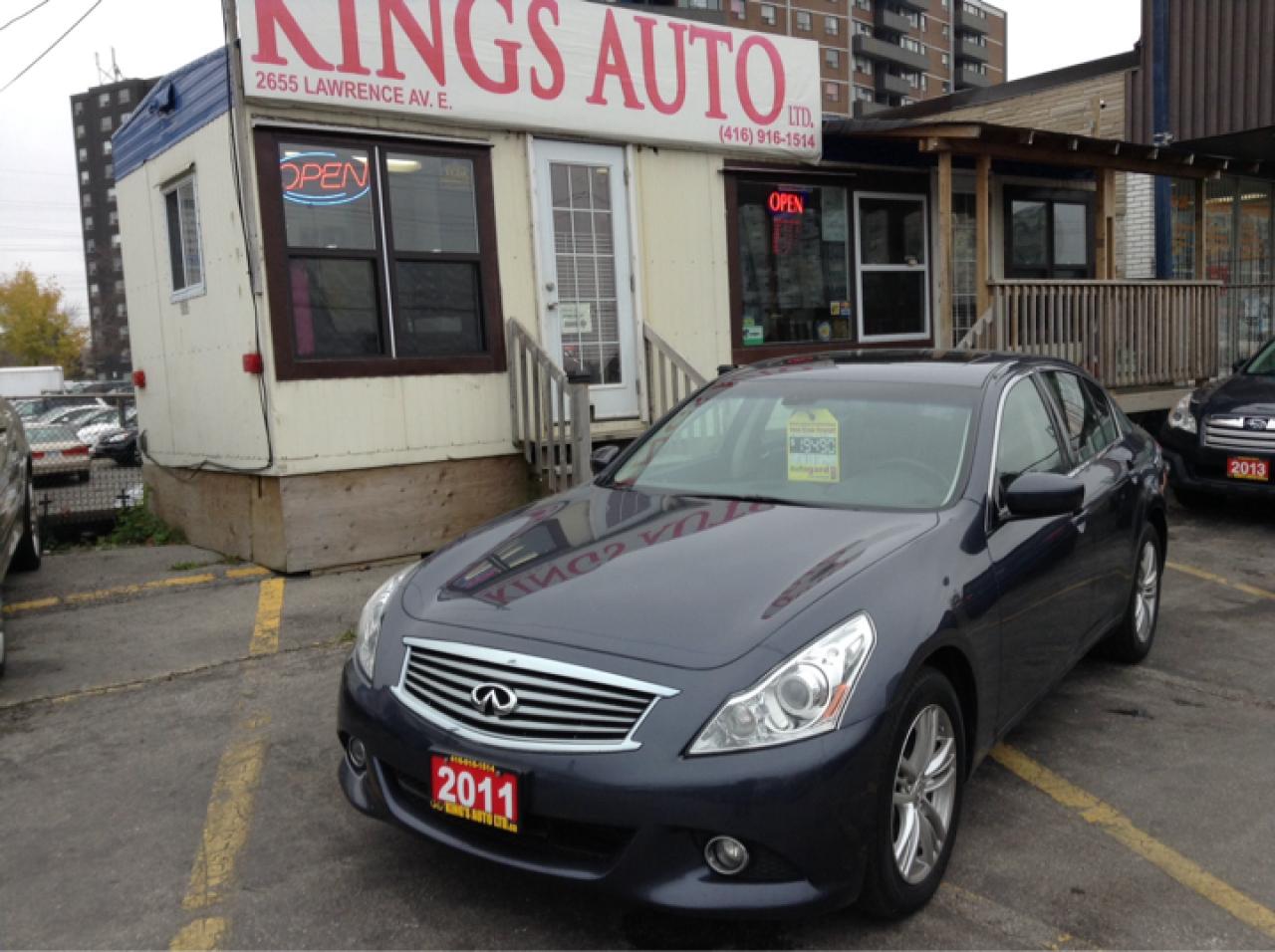 Used 2011 Infiniti G37X AWD, Leather, Navigation, Sunroof, Backup Cam for sale in North York, ON