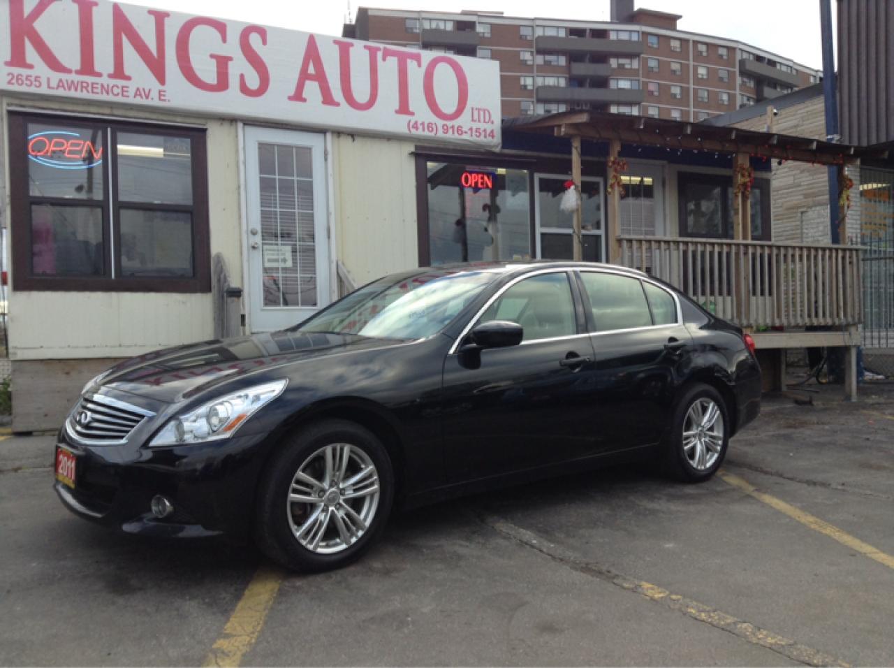 Used 2011 Infiniti G37X Navigation, Backup Camera, Leather for sale in North York, ON