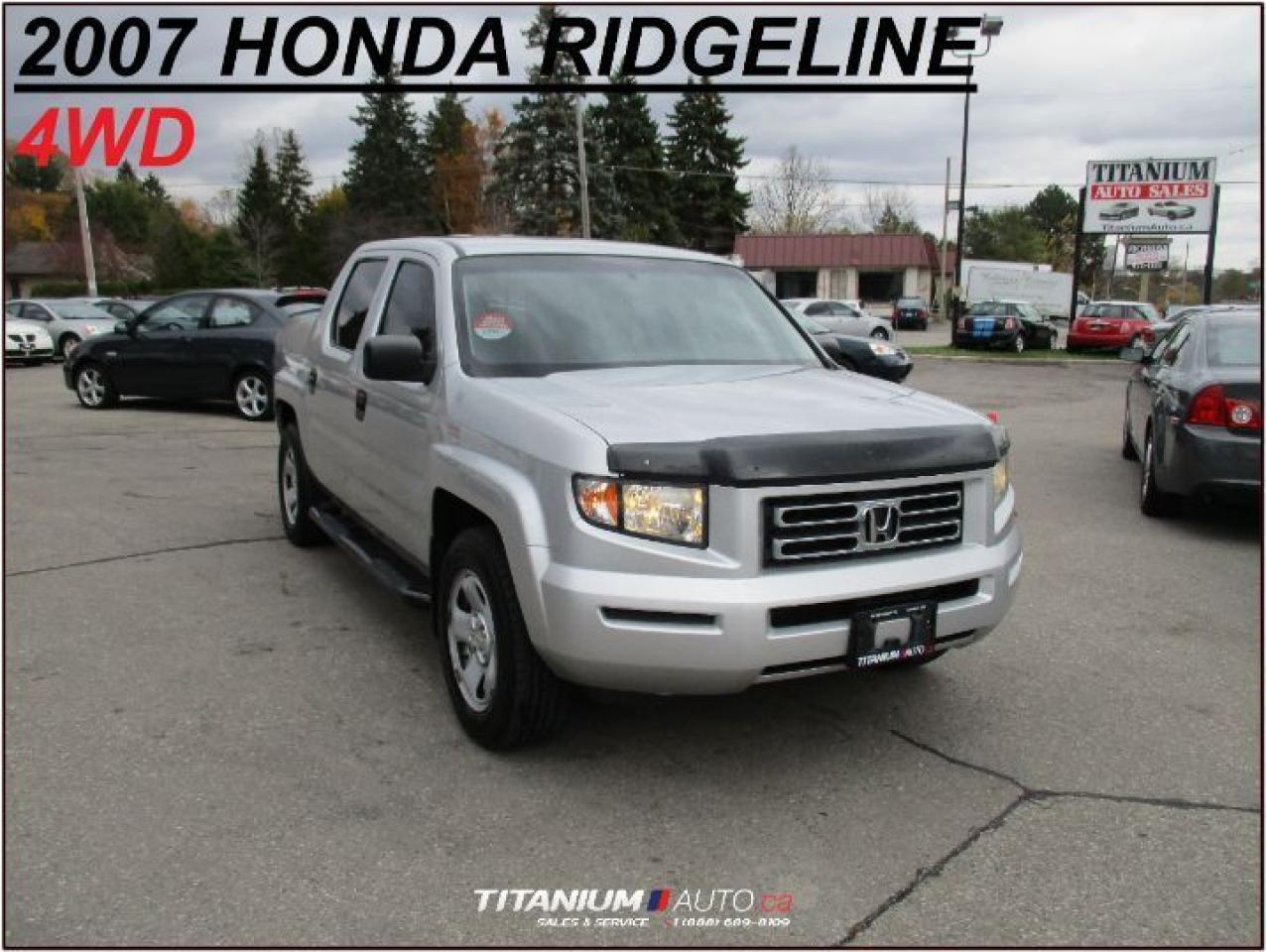 Used 2007 Honda Ridgeline 4X4+Power Group+Keyless Entry+Trailer Hitch+etc for sale in London, ON