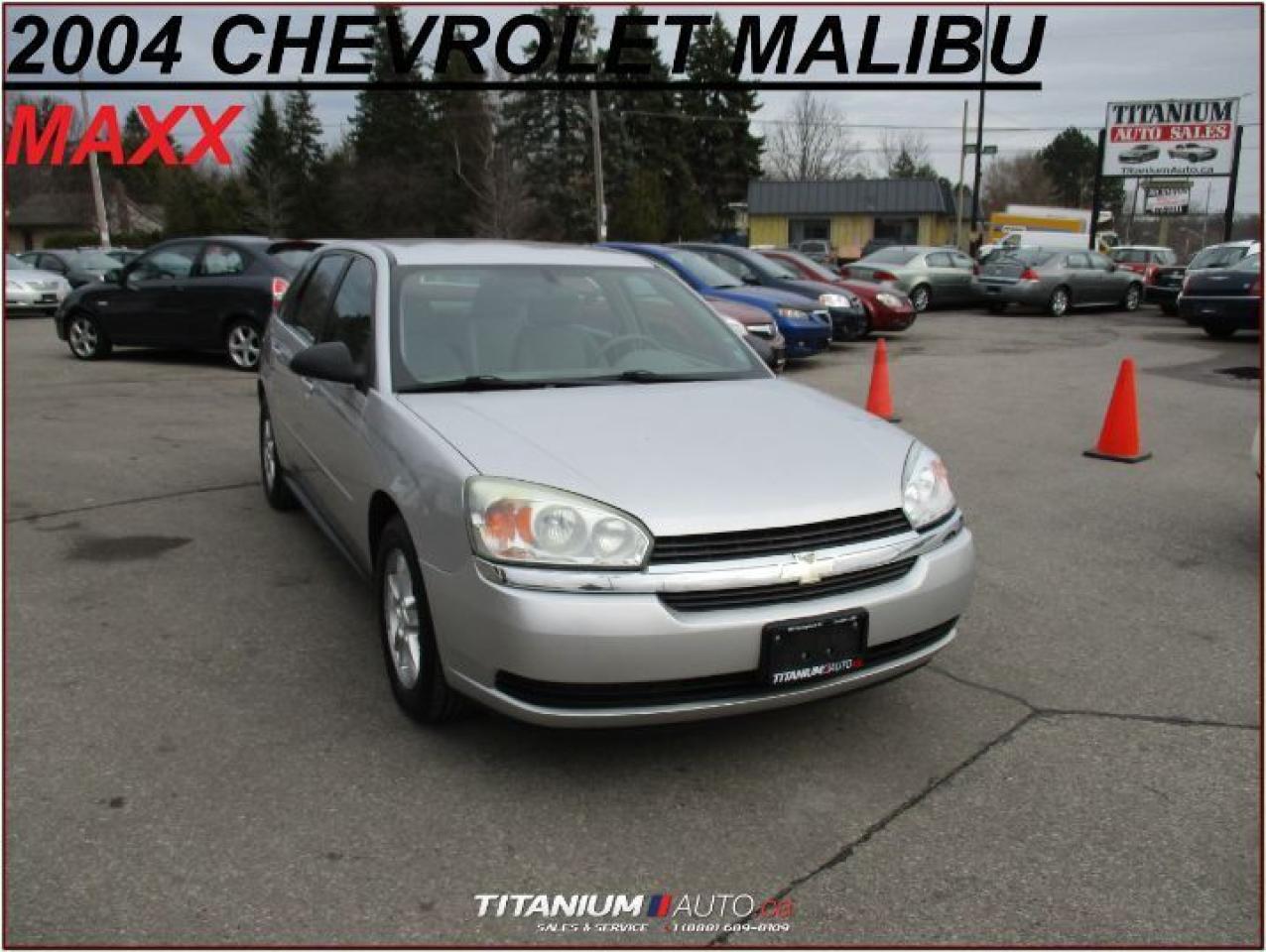 Used 2004 Chevrolet Malibu Maxx Maxx+Moon Roof+Keyless Remote Starter+Power Seat for sale in London, ON