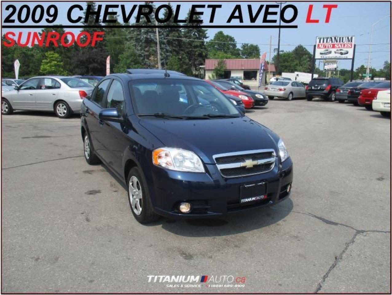 Used 2009 Chevrolet Aveo LT+Sunroof+Power Group+Fog Lights+On Star+Cruise for sale in London, ON