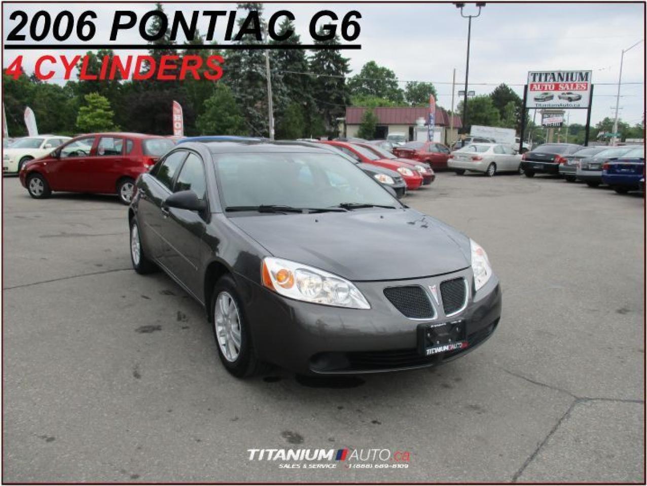Used 2006 Pontiac G6 Keyless Remote Starter | 4 Cylinders | One Owner for sale in London, ON