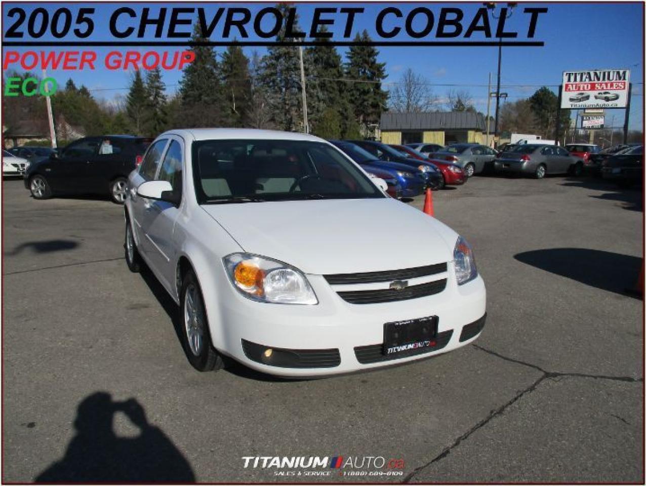 Used 2005 Chevrolet Cobalt Power Group+Fog Lights+Keyless Entry+Alloy Wheels for sale in London, ON