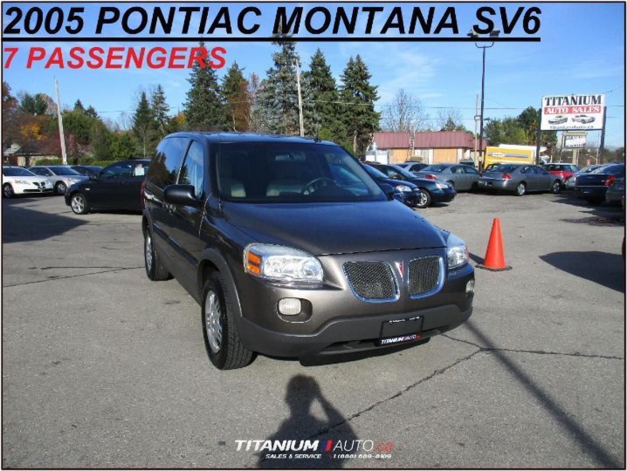 Used 2005 Pontiac Montana One Owner+7 Passengers+ON Star+Power Group+Tinted for sale in London, ON