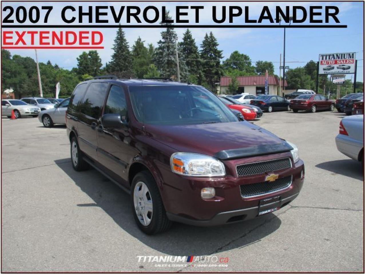 Used 2007 Chevrolet Uplander Extended+Duel A/C & Heat+7 Pass.+Extended for sale in London, ON