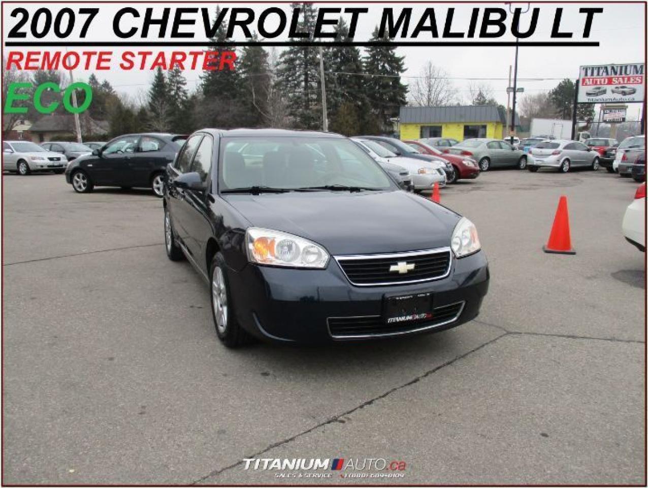 Used 2007 Chevrolet Malibu LT+Keyless Remote Starter+Power Group+ECO 4 Cylind for sale in London, ON