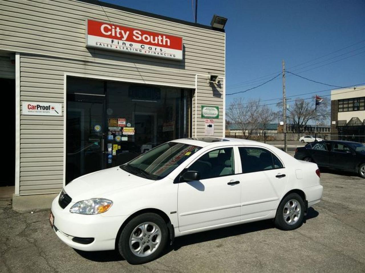 Used 2008 Toyota Corolla 5SPD,SUNROOF,ALLOYS,POWR WINDOW & DOOR LOCK for sale in North York, ON