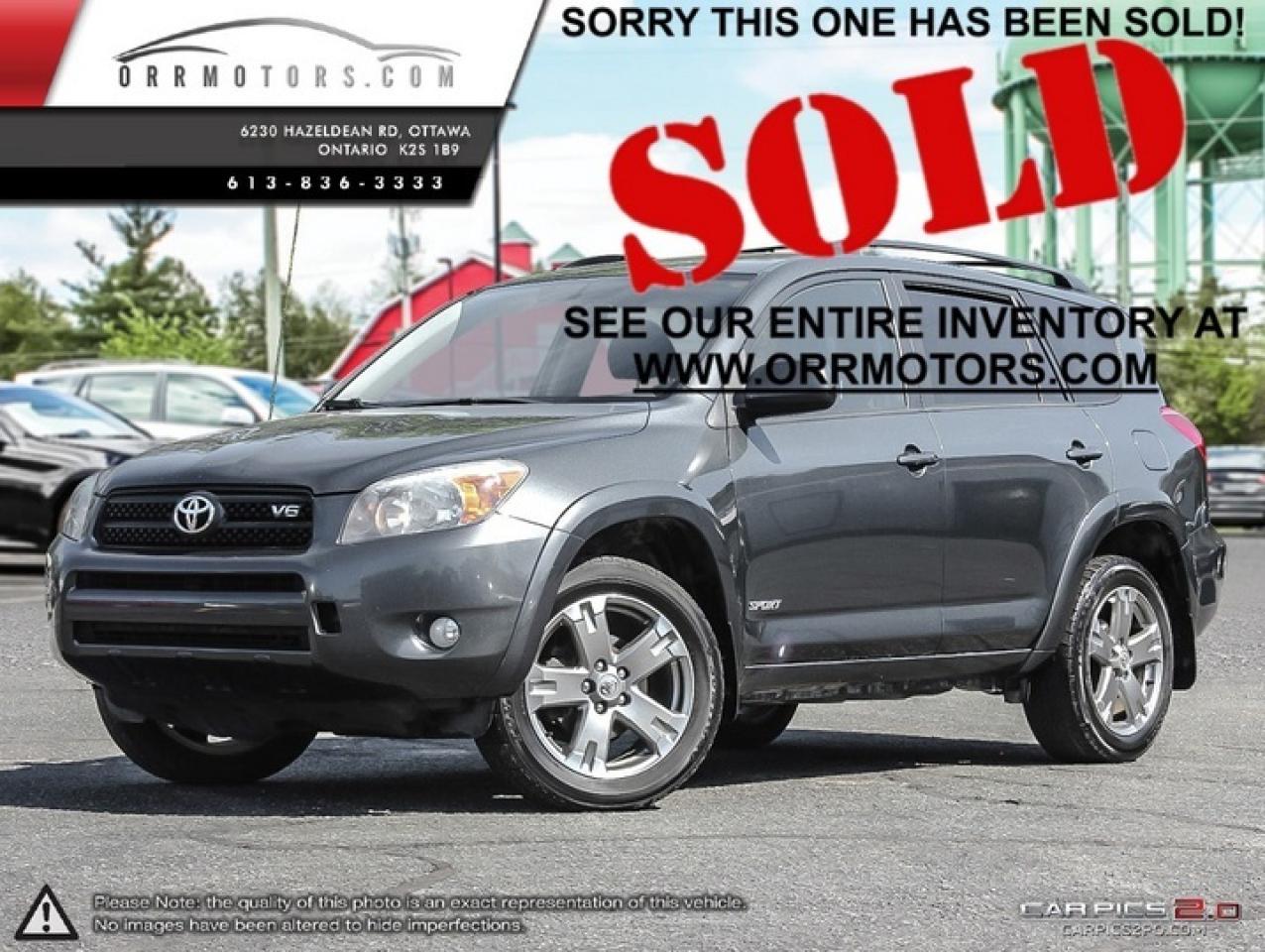 Used 2008 Toyota RAV4 Sport V6 4WD for sale in Stittsville, ON