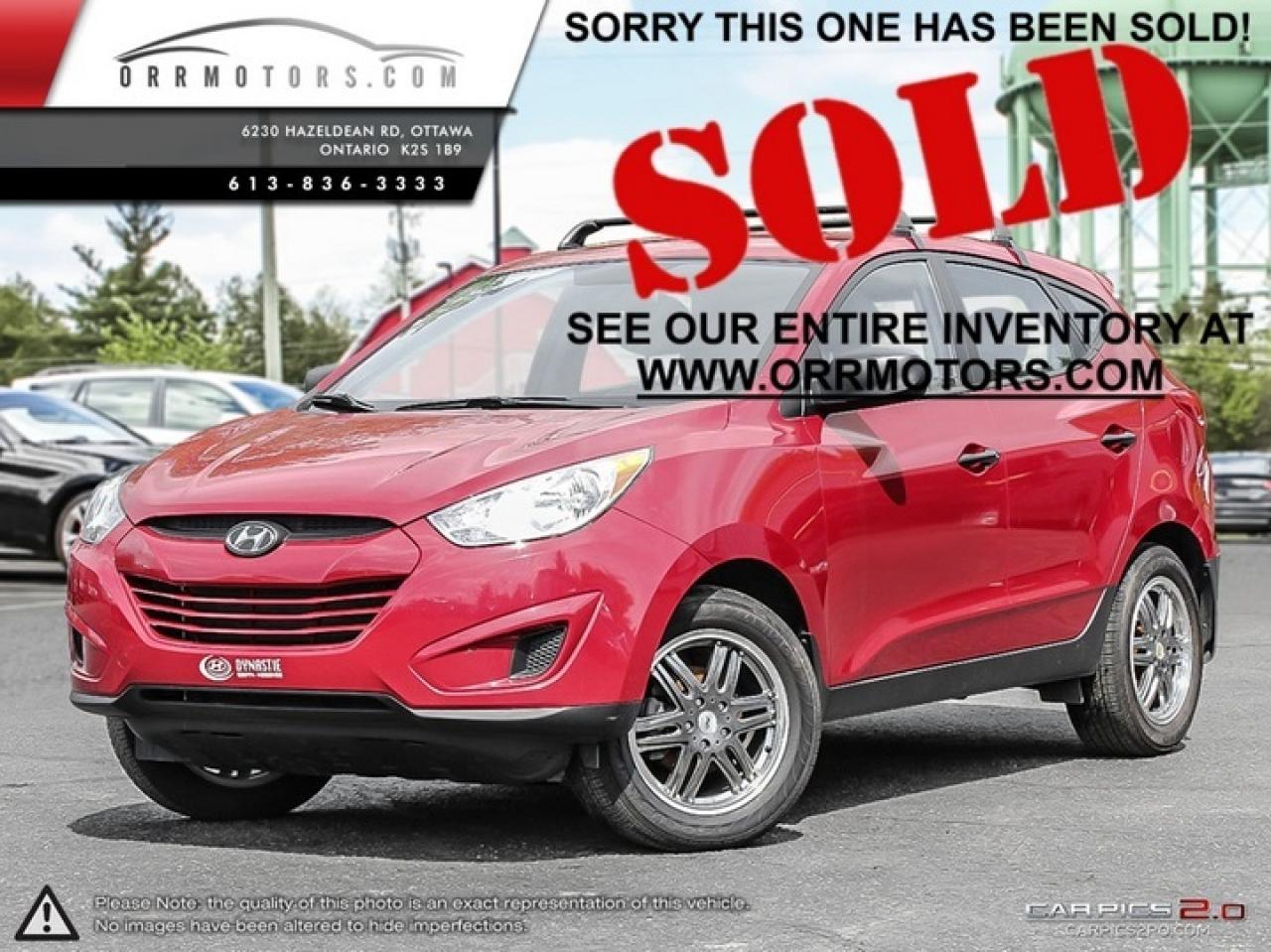 Used 2010 Hyundai Tucson GL MANUAL for sale in Stittsville, ON