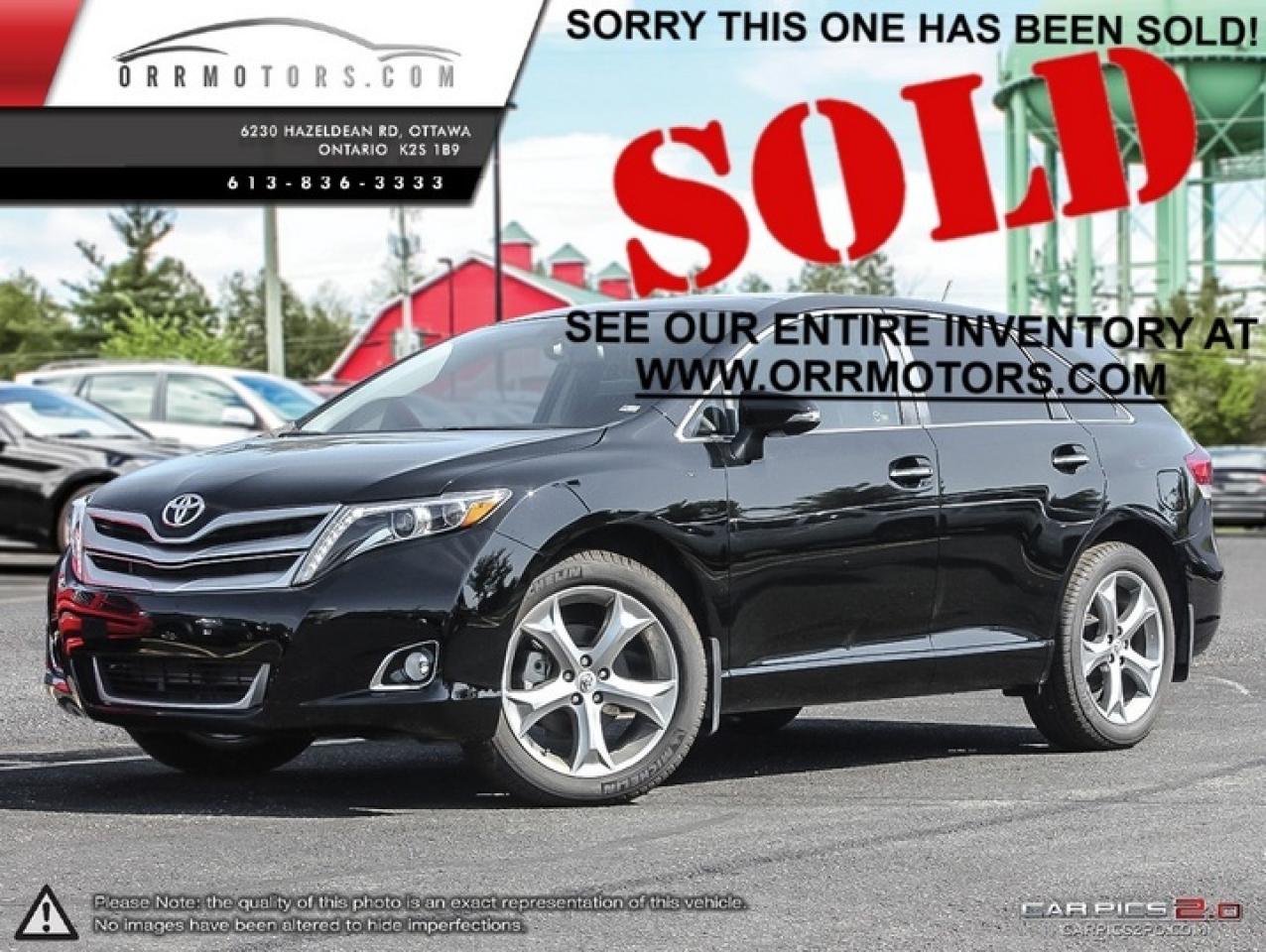 Used 2015 Toyota Venza Limited V6 AWD for sale in Stittsville, ON