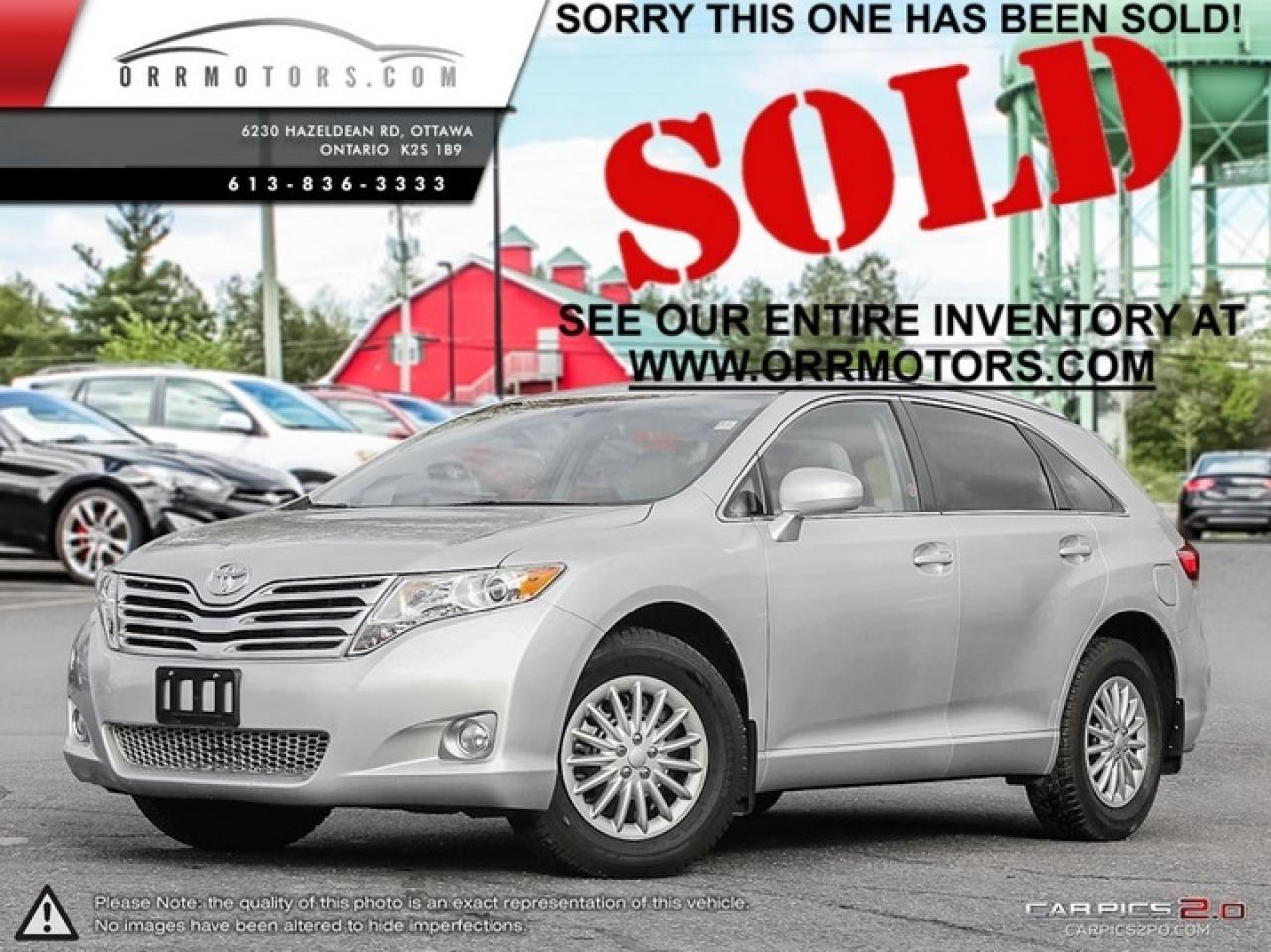 Used 2012 Toyota Venza V6 AWD for sale in Stittsville, ON