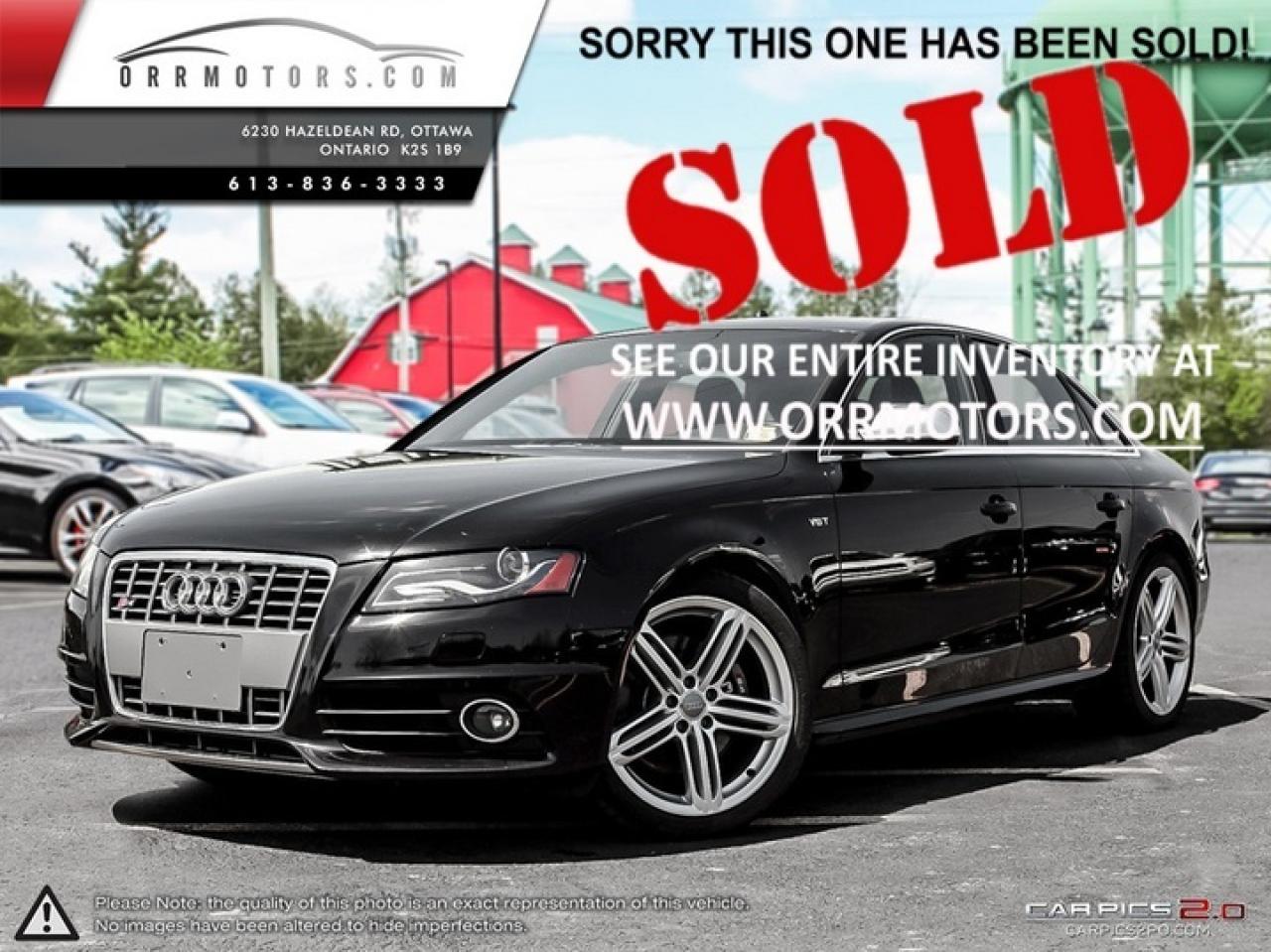 Used 2010 Audi S4 Sedan quattro for sale in Stittsville, ON