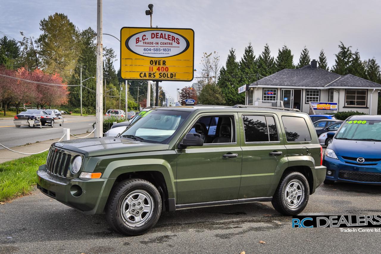 Used 2008 Jeep Patriot Sport, 1-Year Warranty, Local + No Accidents for sale in Surrey, BC