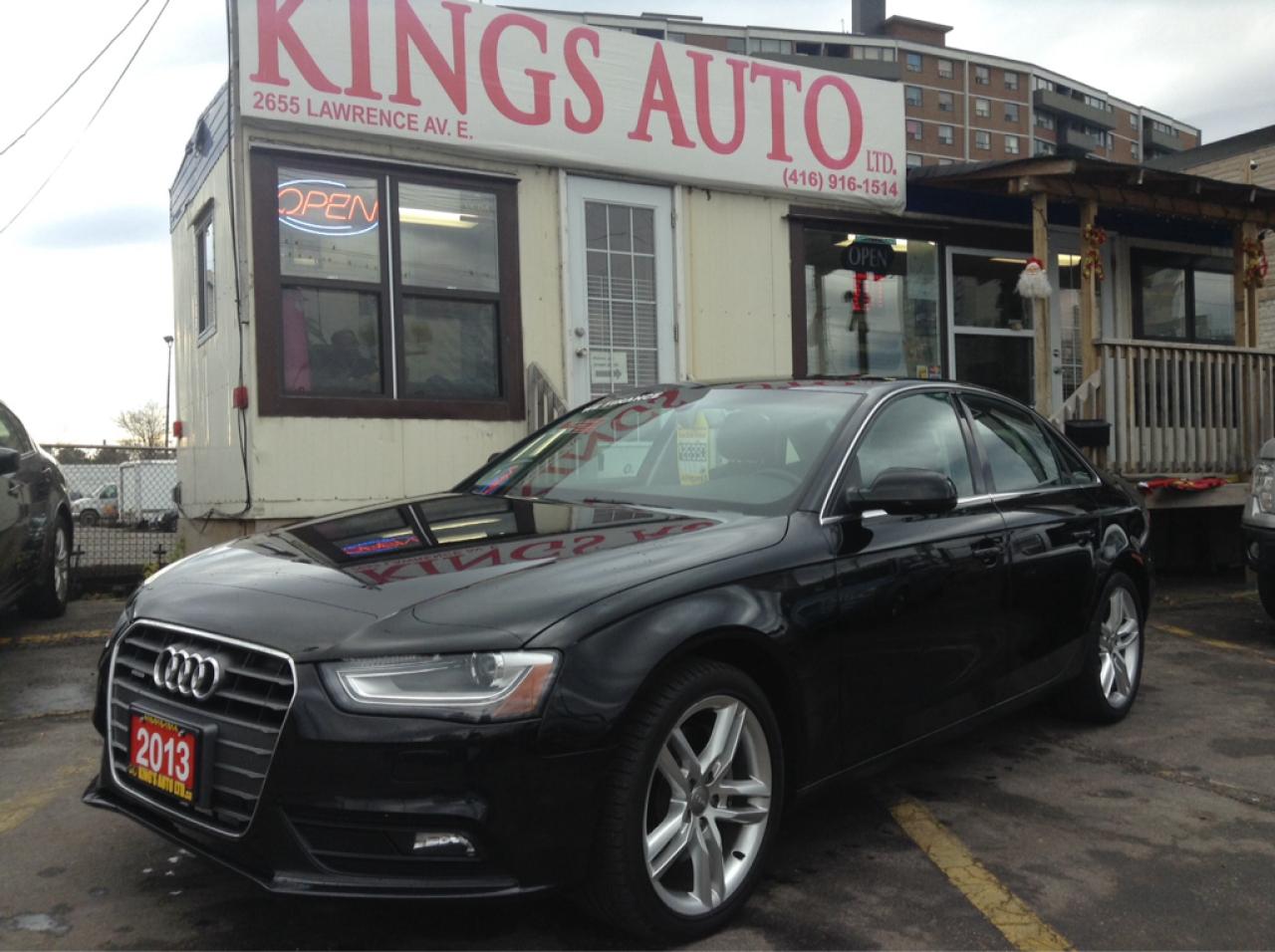 Used 2013 Audi A4 2.0T QUATTRO, Navigation, AWD, Sun-roof, Auto! for sale in Kemptville, ON