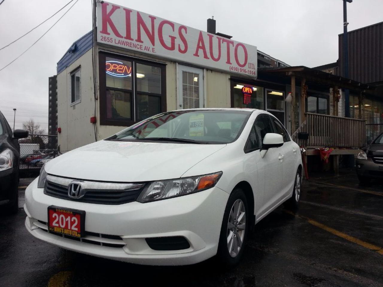 Used 2012 Honda Civic EX Auto Sunroof, 4 Door for sale in Kemptville, ON