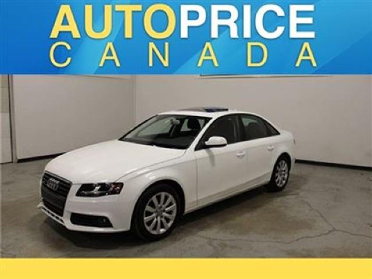 Used 2012 Audi A4 2.0T PREMIUM AWD MOONROOF for sale in Mississauga, ON