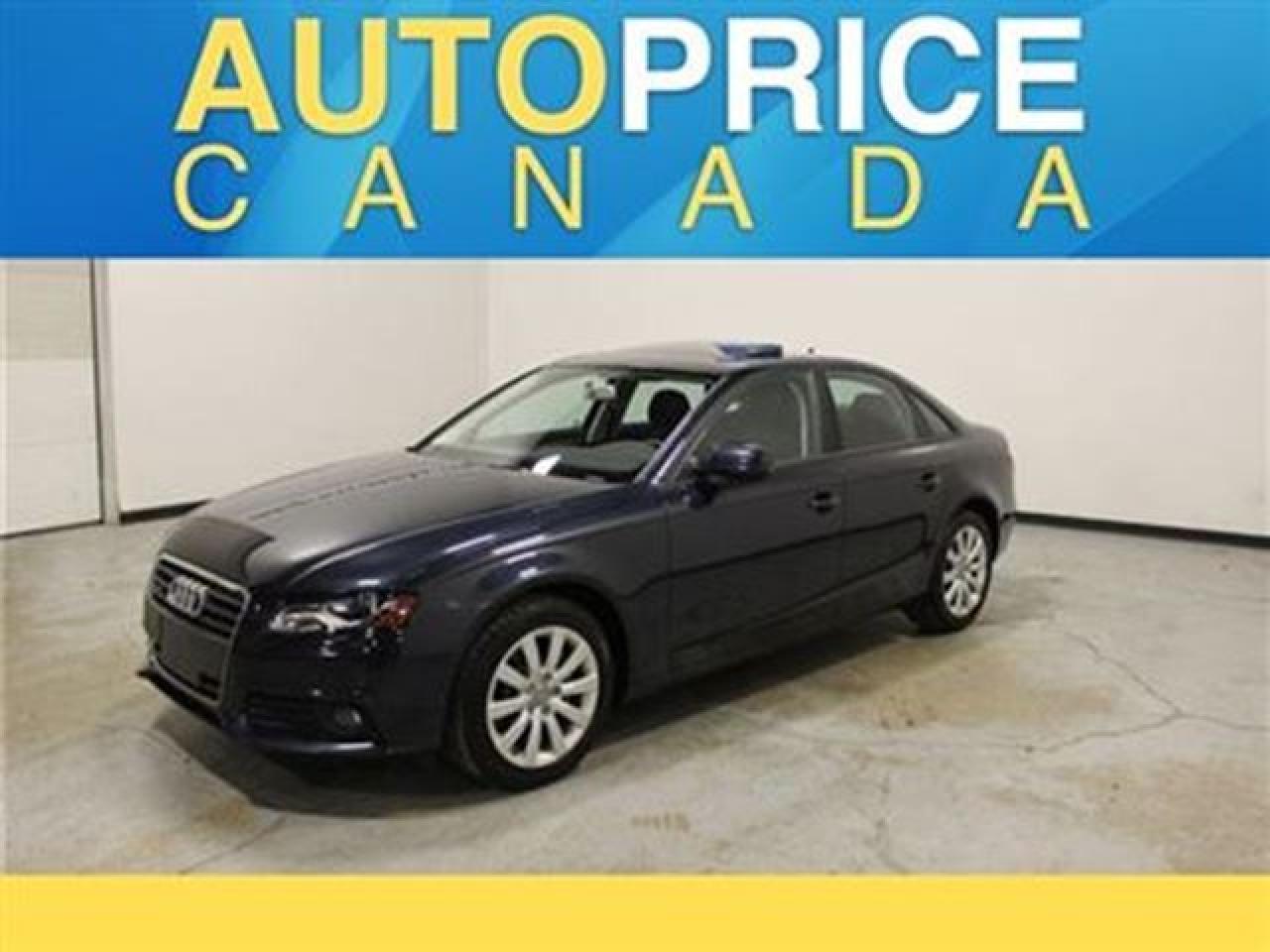 Used 2012 Audi A4 2.0T PREMIUM XENON MOONROOF for sale in Mississauga, ON