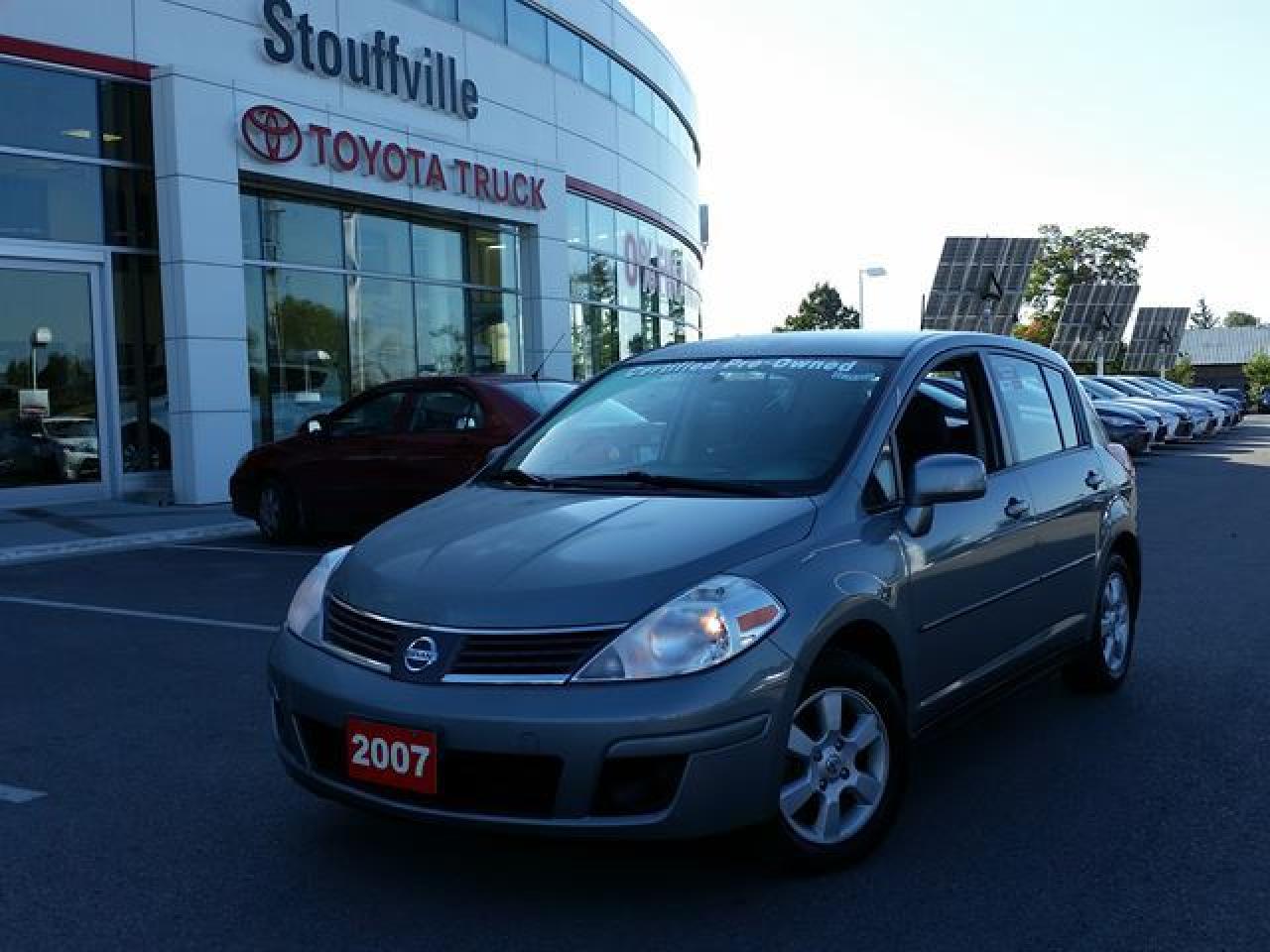 Used 2007 Nissan Versa 1.8 S - ONE-OWNER - FULLY DEALER CERTIFIED for sale in Stouffville, ON