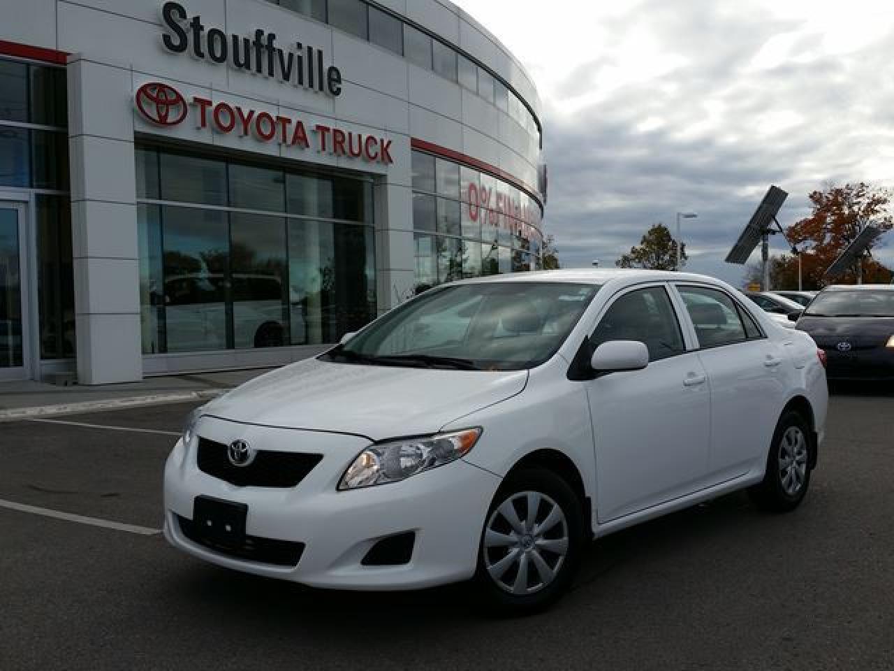 Used 2010 Toyota Corolla CE - OFF-LEASE - ONE-OWNER - TOYOTA CERTIFIED USED VEHICLE - CLICK FOR MORE DETAILS! for sale in Stouffville, ON