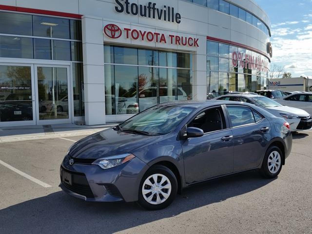 Used 2014 Toyota Corolla CE - OFF-LEASE - ACCIDENT-FREE - TOYOTA CERTIFIED USED VEHICLE - CLICK FOR MORE DETAILS! for sale in Stouffville, ON