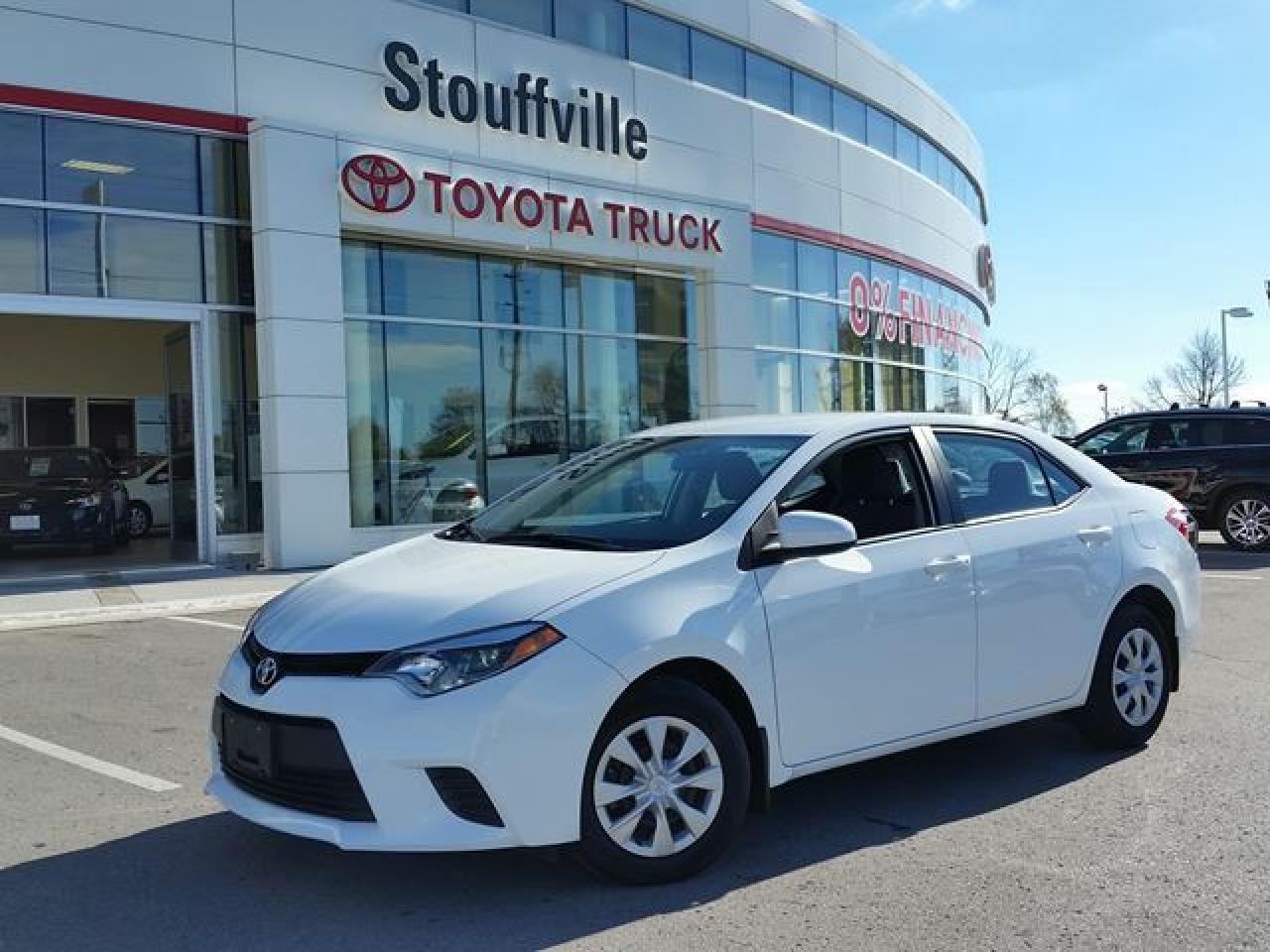 Used 2014 Toyota Corolla CE - OFF-LEASE - ACCIDENT-FREE - TOYOTA CERTIFIED USED VEHICLE - CLICK FOR MORE DETAILS! for sale in Stouffville, ON
